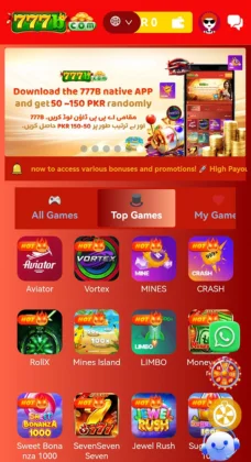 777B Game APK Download Free The Ultimate Play & Earn Gaming Experience 4 777B Game app screenshot showing Top Games