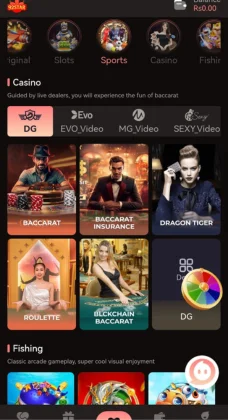 92Star Game APK Free Ultimate Gaming & Earning Platform of 2025 3 92Star Game app screenshot showing casino games
