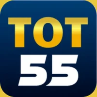 TOT 55 Game logo with bold yellow and white text on a dark blue background.