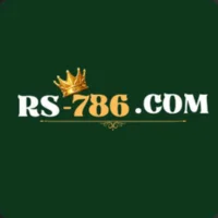 RS786 Game official logo showing the golden crown on RS-786.com text with a dark green background.